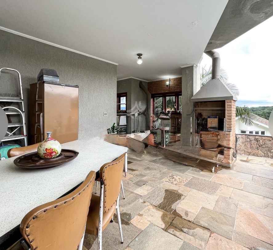 Cozinha e área gourmet casa à venda ou para alugar em Alphaville Residencial 10, Alphaville, Santana de Parnaíba — 2 suítes, 480 m² — imagem 3 de 6