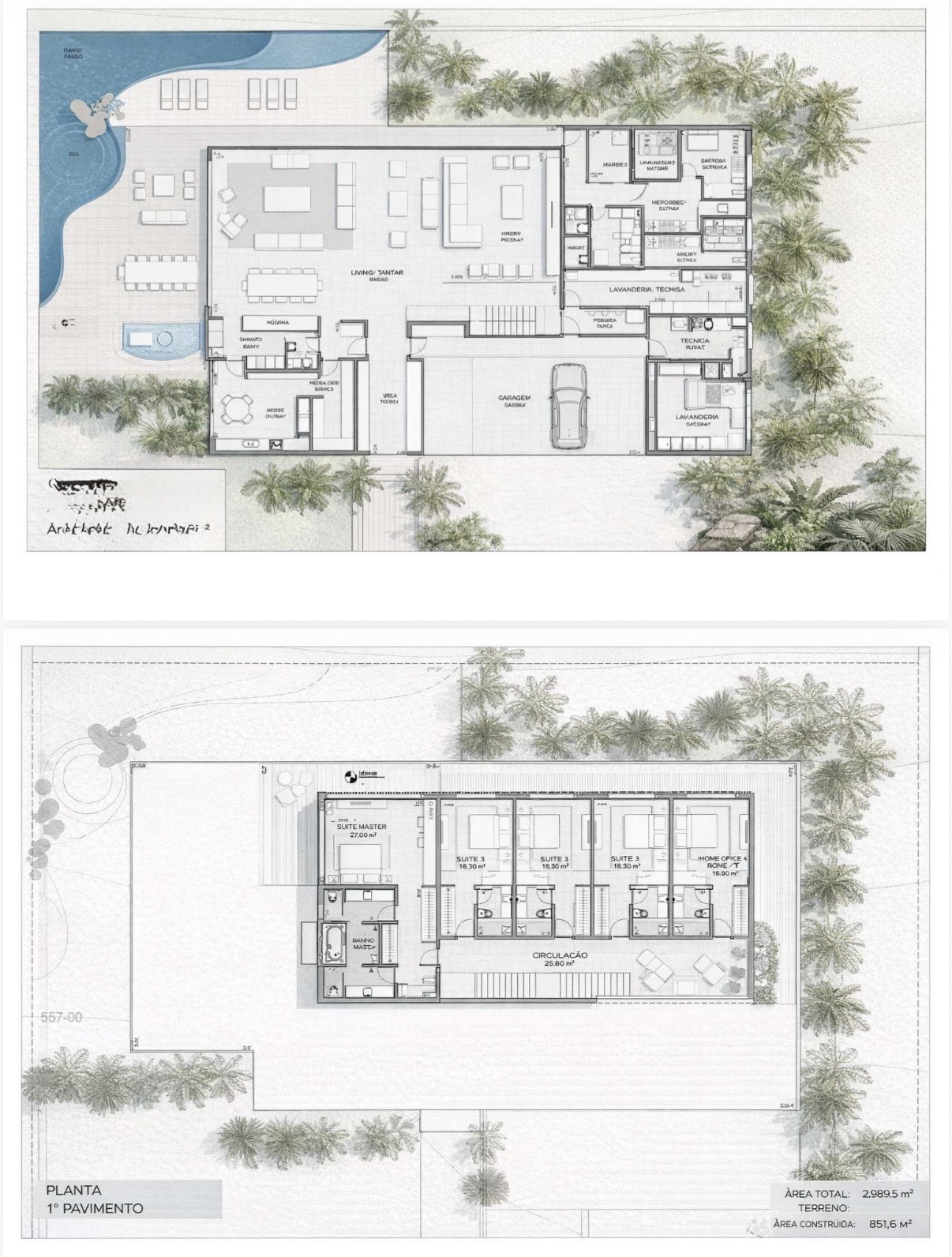 Sala de estar casa à venda em Fazenda Boa Vista Porto Feliz, Fazenda Boa Vista, Porto Feliz — 2990 m² — imagem 2 de 2