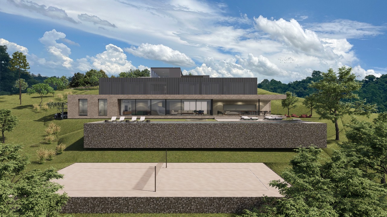Piscina e área externa casa à venda em Fazenda Boa Vista Porto Feliz, Fazenda Boa Vista, Porto Feliz — 1380 m² — imagem 5 de 7