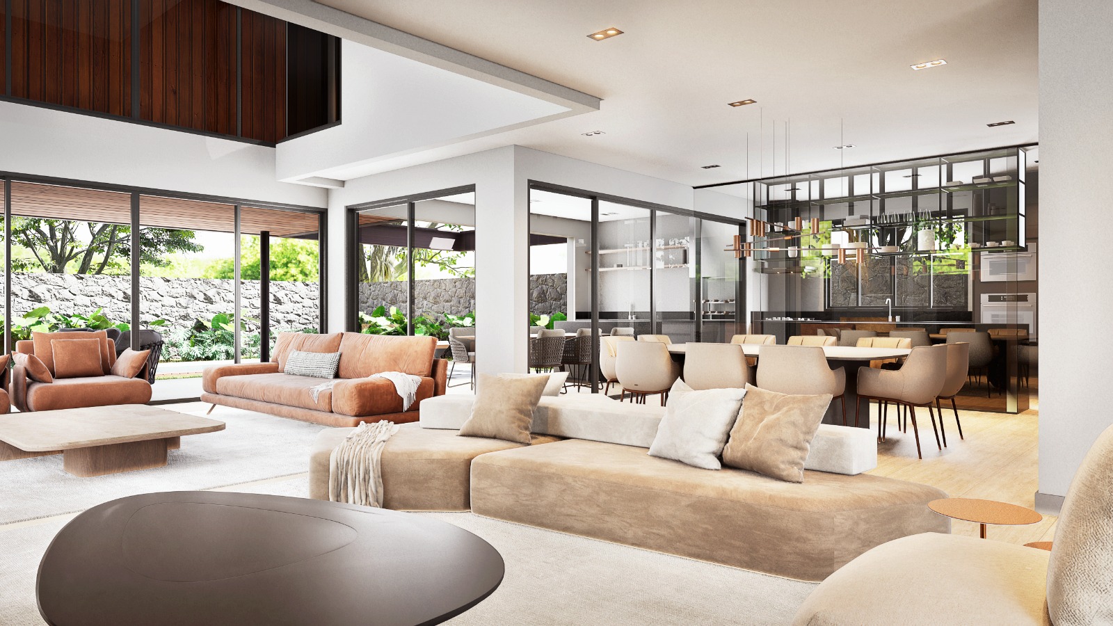 Área de convivência casa à venda em Alphaville Residencial 1, Alphaville, Barueri — 4 suítes, 560 m² — imagem 6 de 8