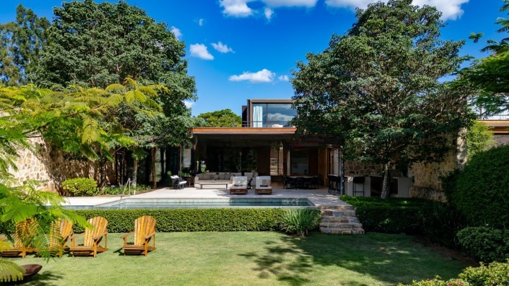 Fachada casa à venda em Fazenda Boa Vista Porto Feliz, Porto Feliz, Porto Feliz — 4 suítes, 1000 m² — imagem 1 de 20