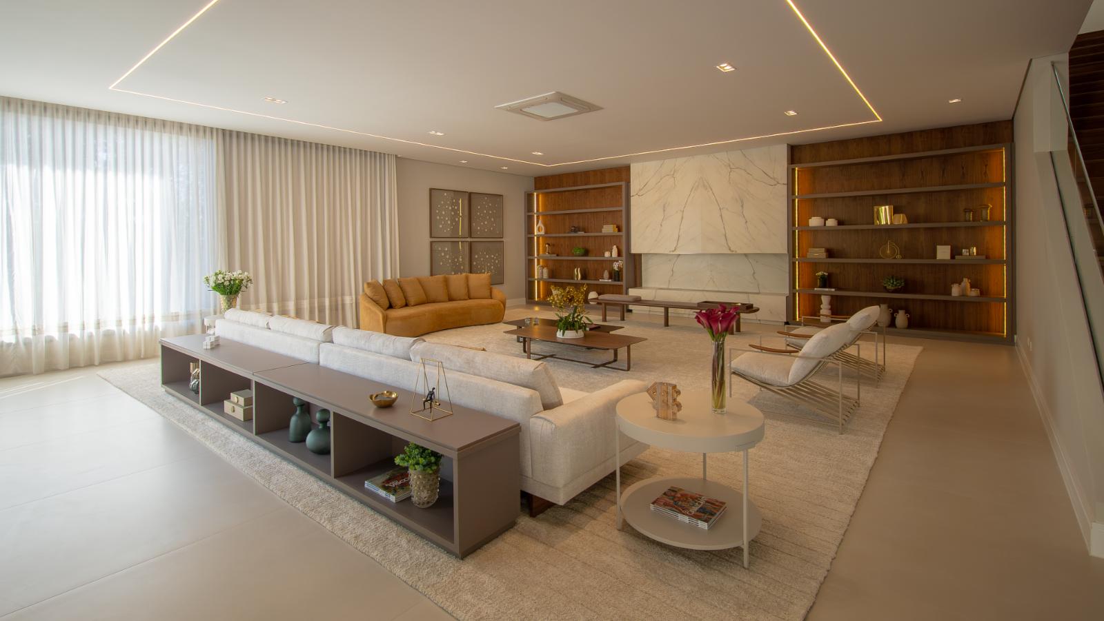Sala de estar casa à venda em Alphaville Residencial 10, Alphaville, Santana de Parnaíba — 5 suítes, 1 m² — imagem 2 de 65