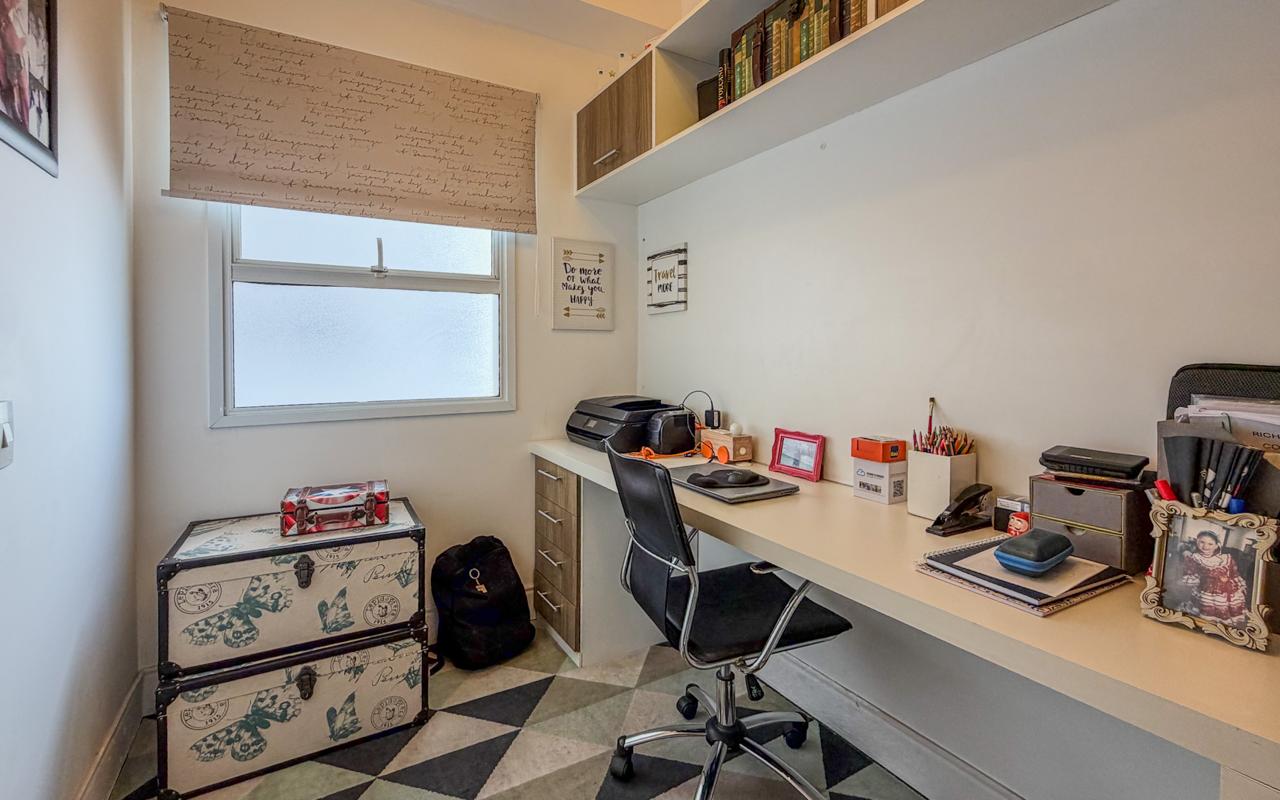Área de convivência apartamento à venda em Ghaia Tambore, Alphaville, Santana de Parnaíba — 3 suítes, 158 m² — imagem 6 de 25