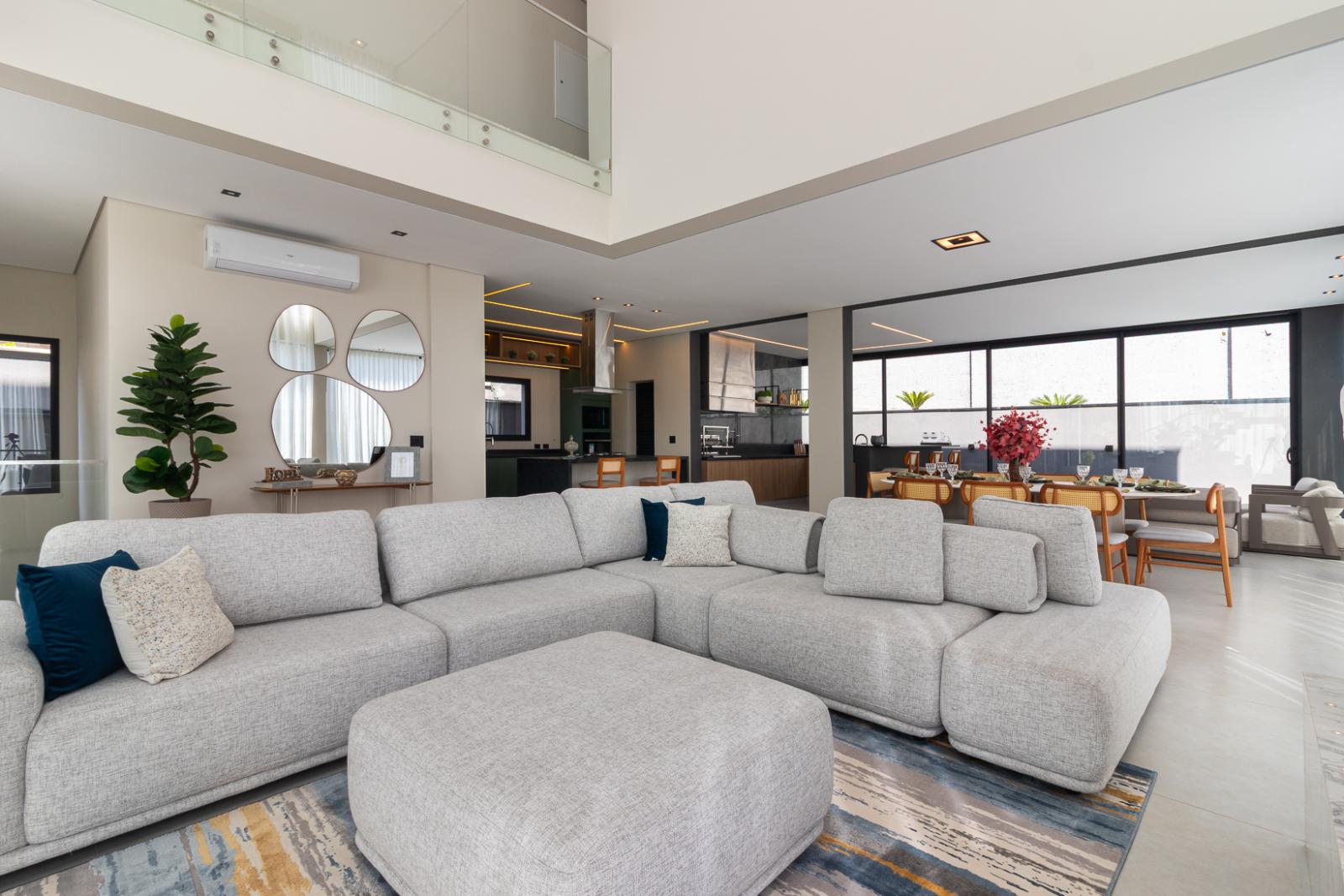 Cozinha e área gourmet casa à venda em Burle Marx, Alphaville, Santana de Parnaíba — 4 suítes, 525 m² — imagem 3 de 39