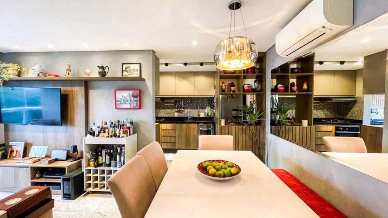 Área de convivência apartamento para alugar em Glass Alphaville, Alphaville, Barueri — 1 suíte, 67 m² — imagem 6 de 9