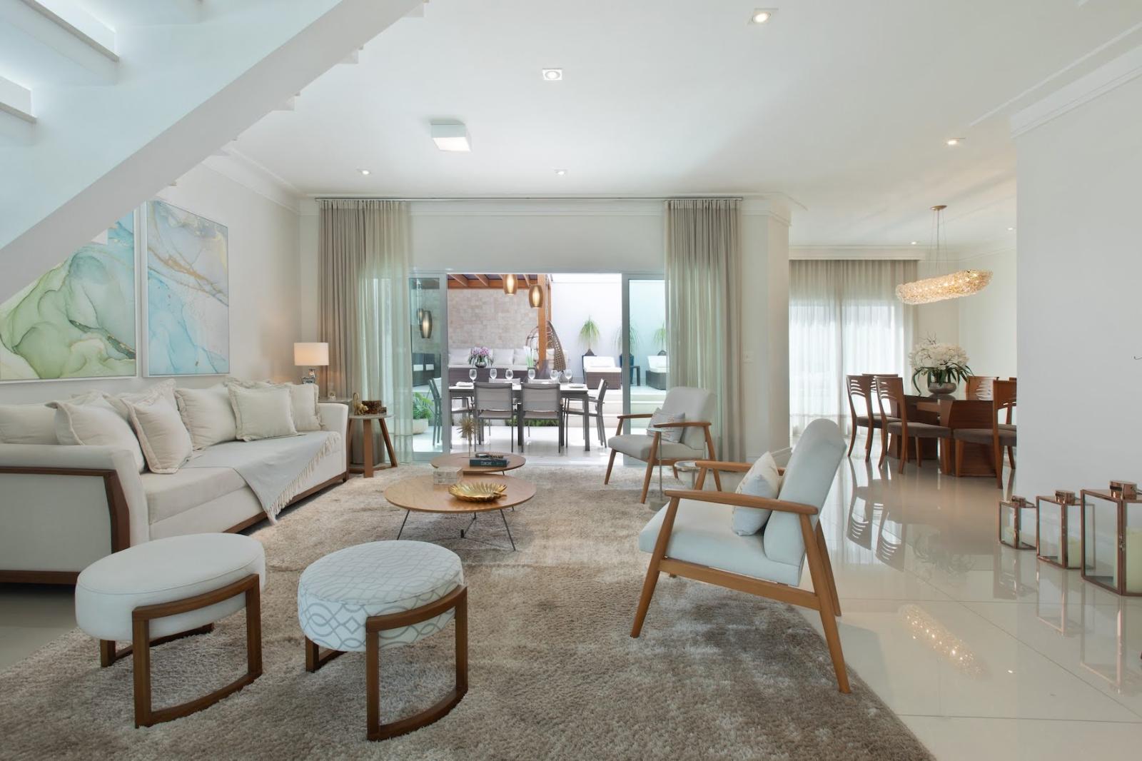 Área de convivência casa à venda ou para alugar em Alphaville Residencial 3, Alphaville, Santana de Parnaíba — 4 suítes, 299 m² — imagem 6 de 36