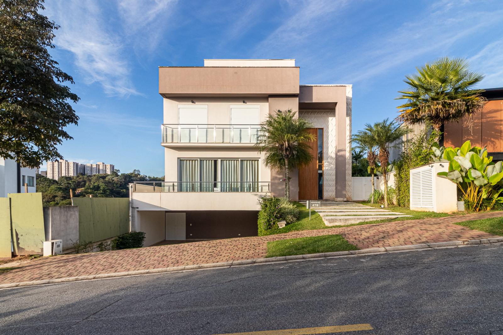 Fachada casa à venda em Genesis 1, Alphaville, Santana de Parnaíba — 4 suítes, 478 m² — imagem 1 de 33