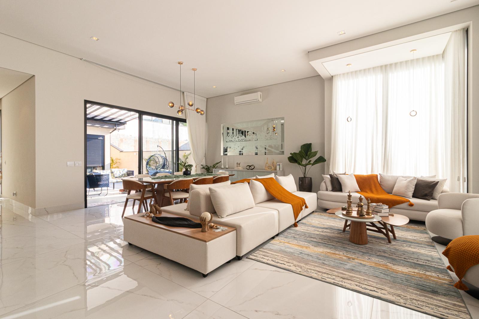 Sala de estar casa à venda em Genesis 1, Alphaville, Santana de Parnaíba — 3 suítes, 420 m² — imagem 2 de 27