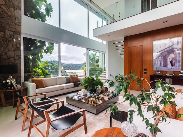 Suíte principal casa para alugar em Itahye Residencial, Alphaville, Barueri — 4 suítes, 564 m² — imagem 4 de 16