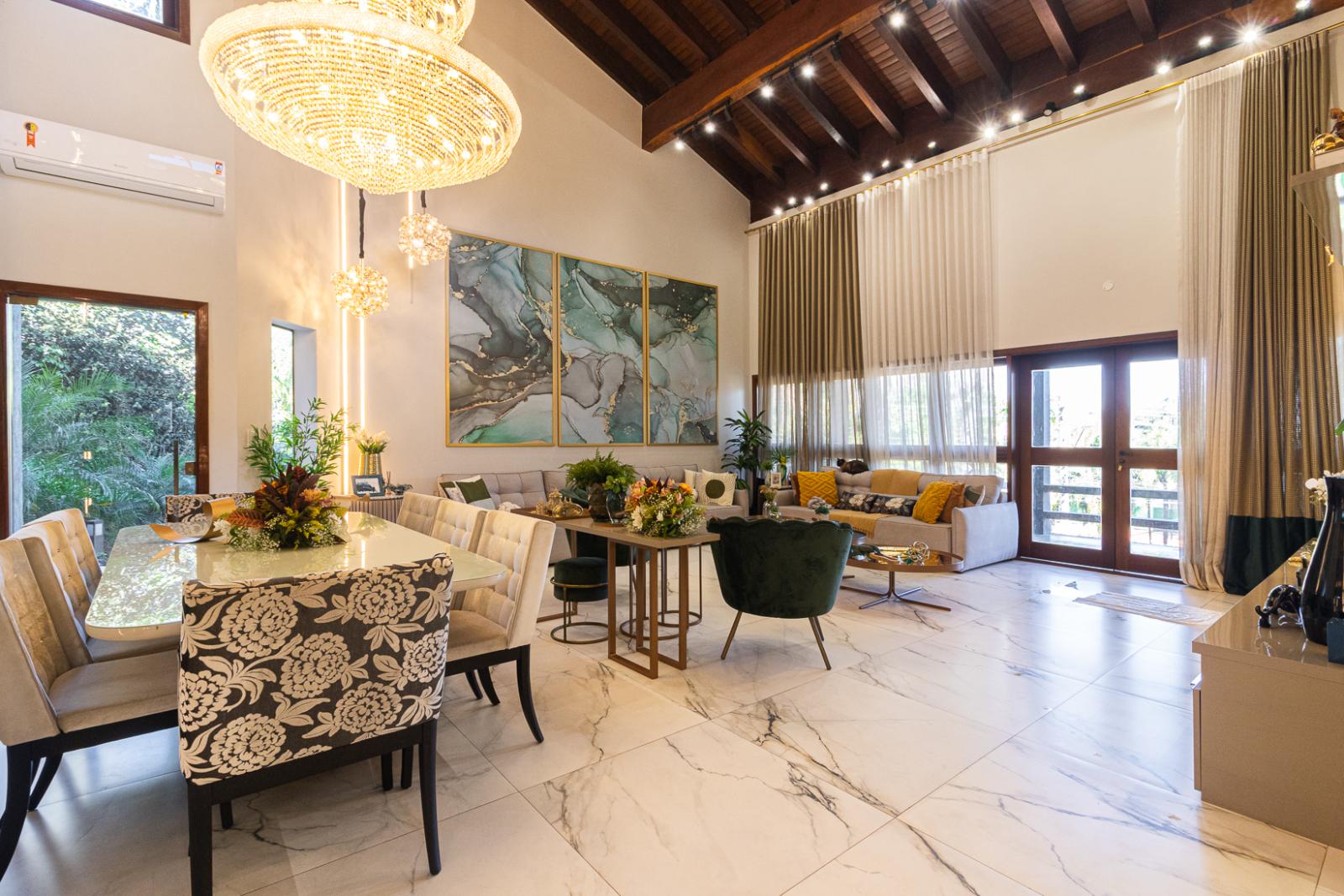 Cozinha e área gourmet casa à venda em Residencial Tambore 1, Alphaville, Santana de Parnaíba — 4 suítes, 1400 m² — imagem 3 de 38