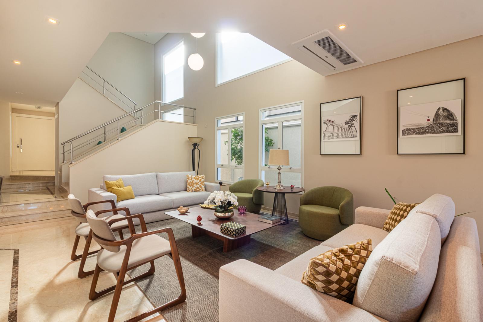 Área de convivência casa à venda em Alphaville Residencial 11, Alphaville, Santana de Parnaíba — 4 suítes, 450 m² — imagem 6 de 43