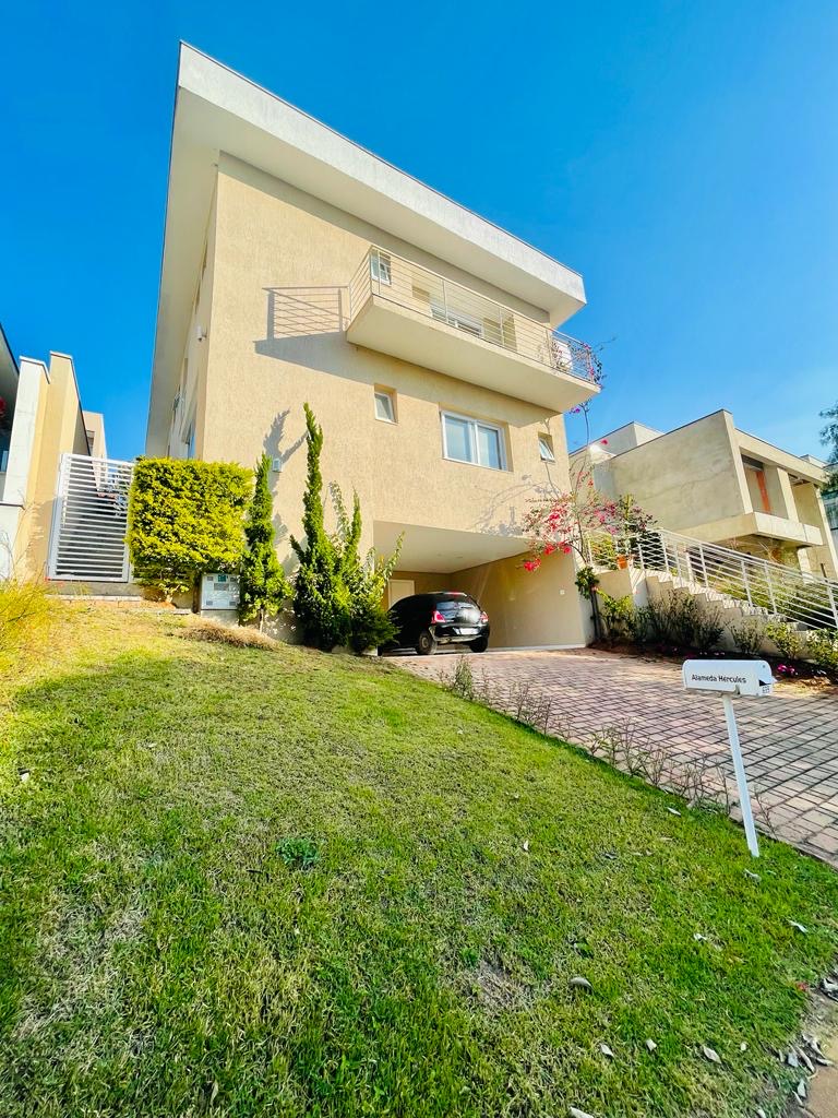 Fachada casa à venda em Genesis 1, Alphaville, Santana de Parnaíba — 4 suítes, 420 m² — imagem 1 de 23