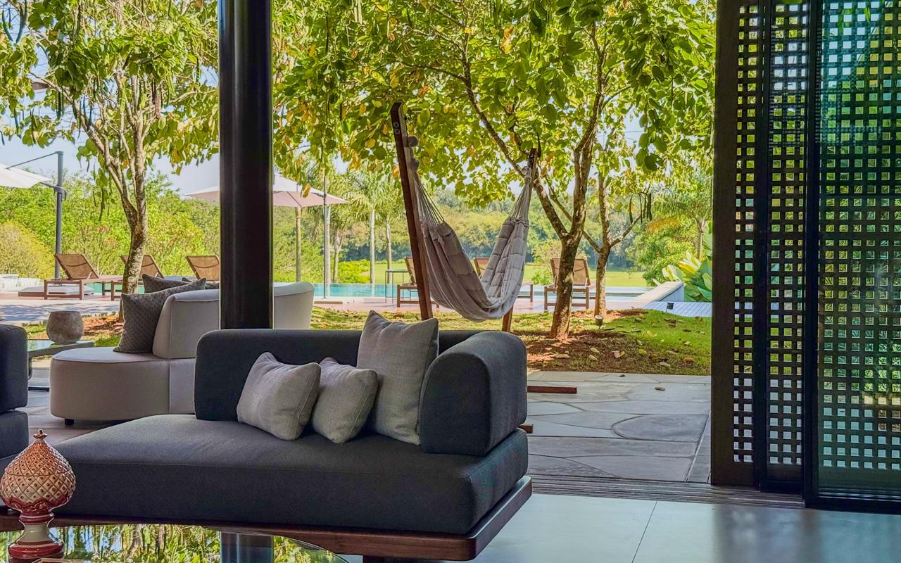 Sala de estar casa à venda em Fazenda Boa Vista Porto Feliz, Porto Feliz, Porto Feliz — 7 suítes, 5 m² — imagem 2 de 35