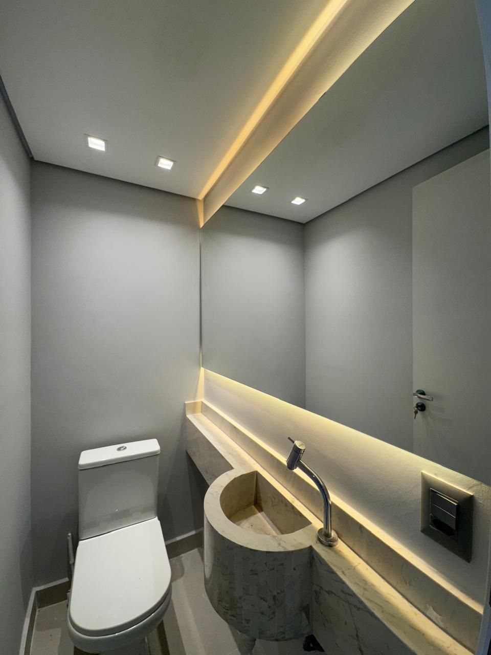 Área de convivência apartamento para alugar em Loft , Alphaville, Barueri — 1 dormitório, 60 m² — imagem 6 de 11