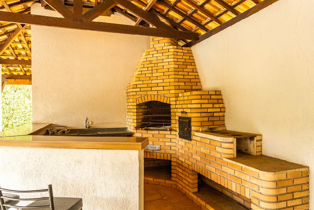 Área de convivência casa à venda em Tambore 3, Alphaville, Santana de Parnaíba — 4 suítes, 900 m² — imagem 6 de 17