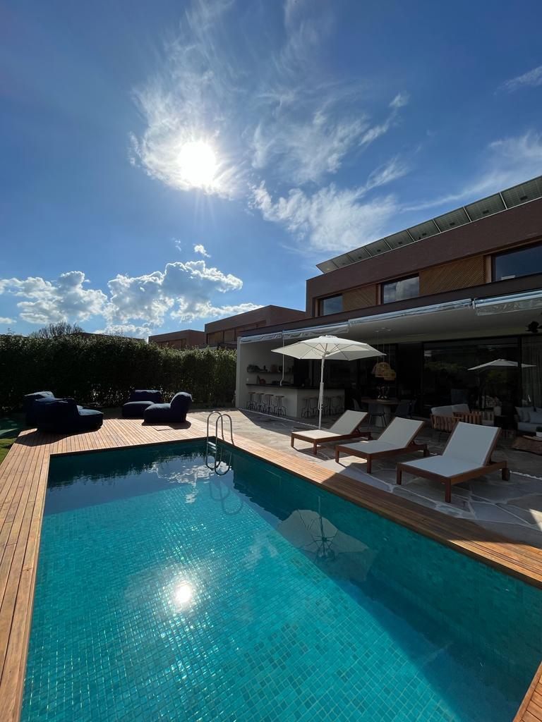 Fachada casa para alugar em Fazenda Boa Vista Porto Feliz, Vila do Palmer, Porto Feliz — 3 suítes, 1200 m² — imagem 1 de 15