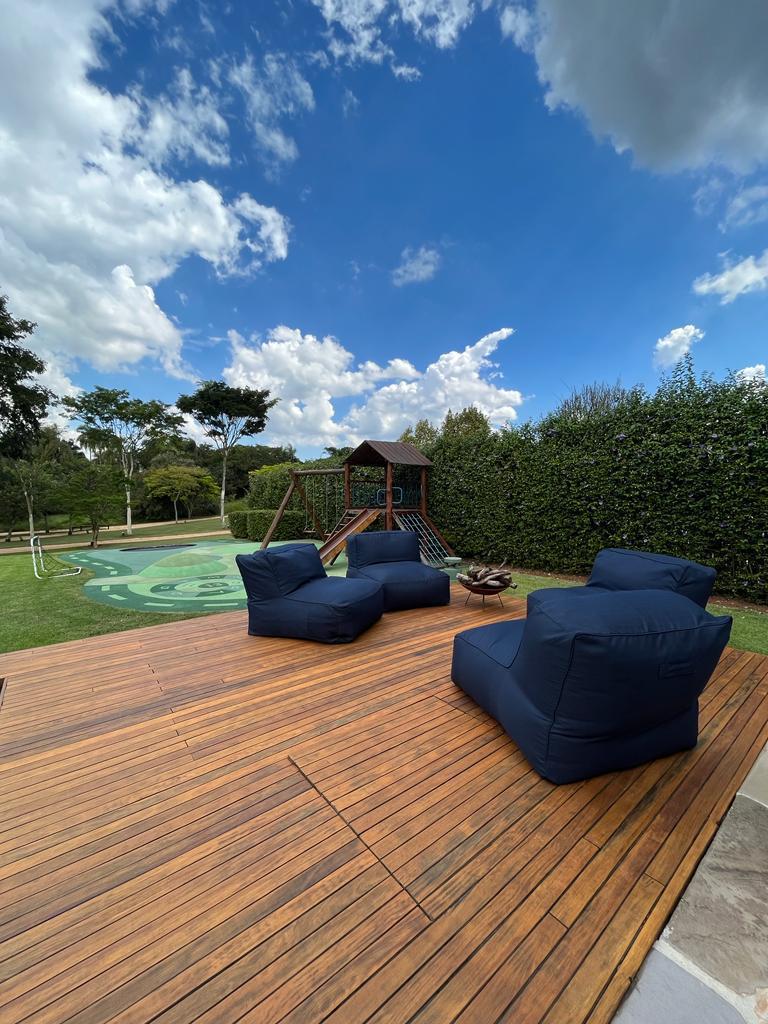 Sala de estar casa para alugar em Fazenda Boa Vista Porto Feliz, Vila do Palmer, Porto Feliz — 3 suítes, 1200 m² — imagem 2 de 15