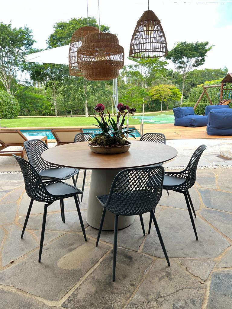Cozinha e área gourmet casa para alugar em Fazenda Boa Vista Porto Feliz, Vila do Palmer, Porto Feliz — 3 suítes, 1200 m² — imagem 3 de 15