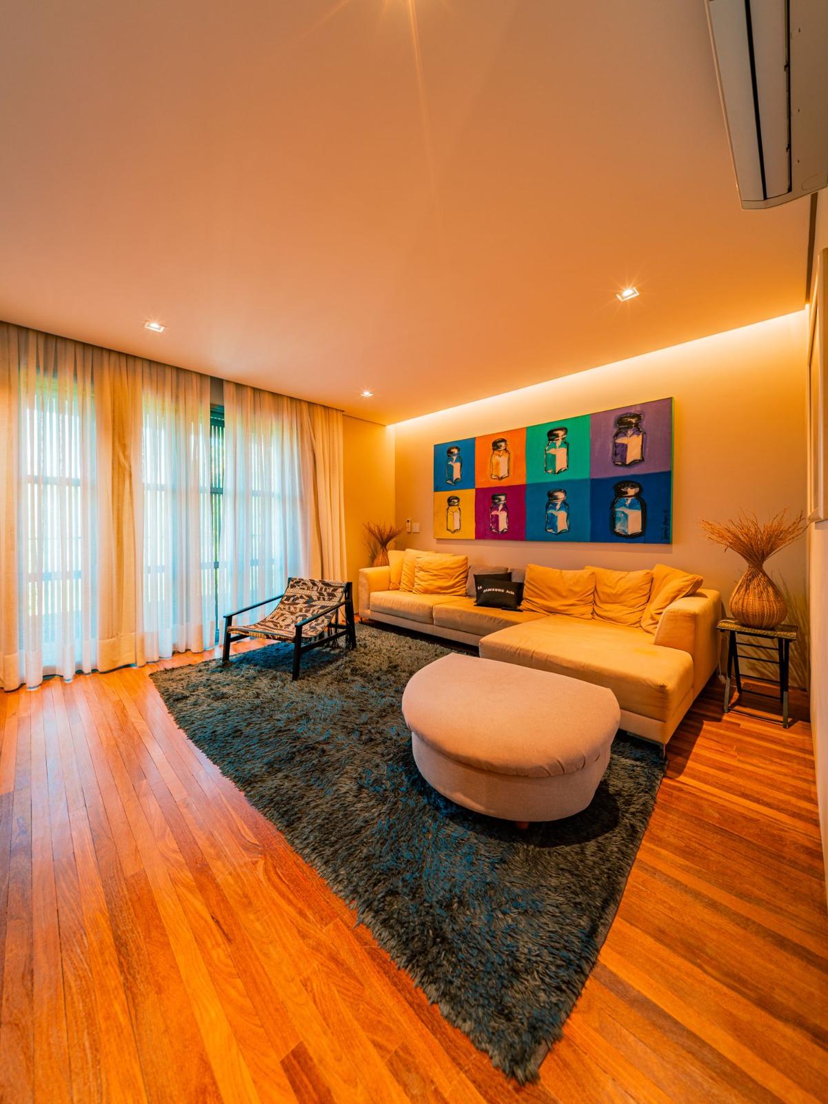 Sala de estar casa à venda em Vintage, Granja Viana, Cotia — 4 suítes, 502 m² — imagem 2 de 18