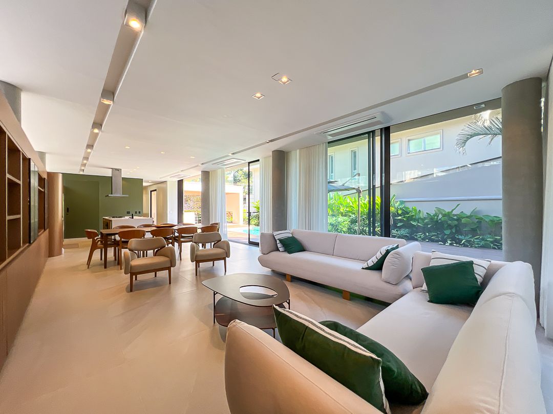 Área de convivência casa à venda em 18 do Forte, Alphaville, Santana de Parnaíba — 4 suítes, 520 m² — imagem 6 de 18
