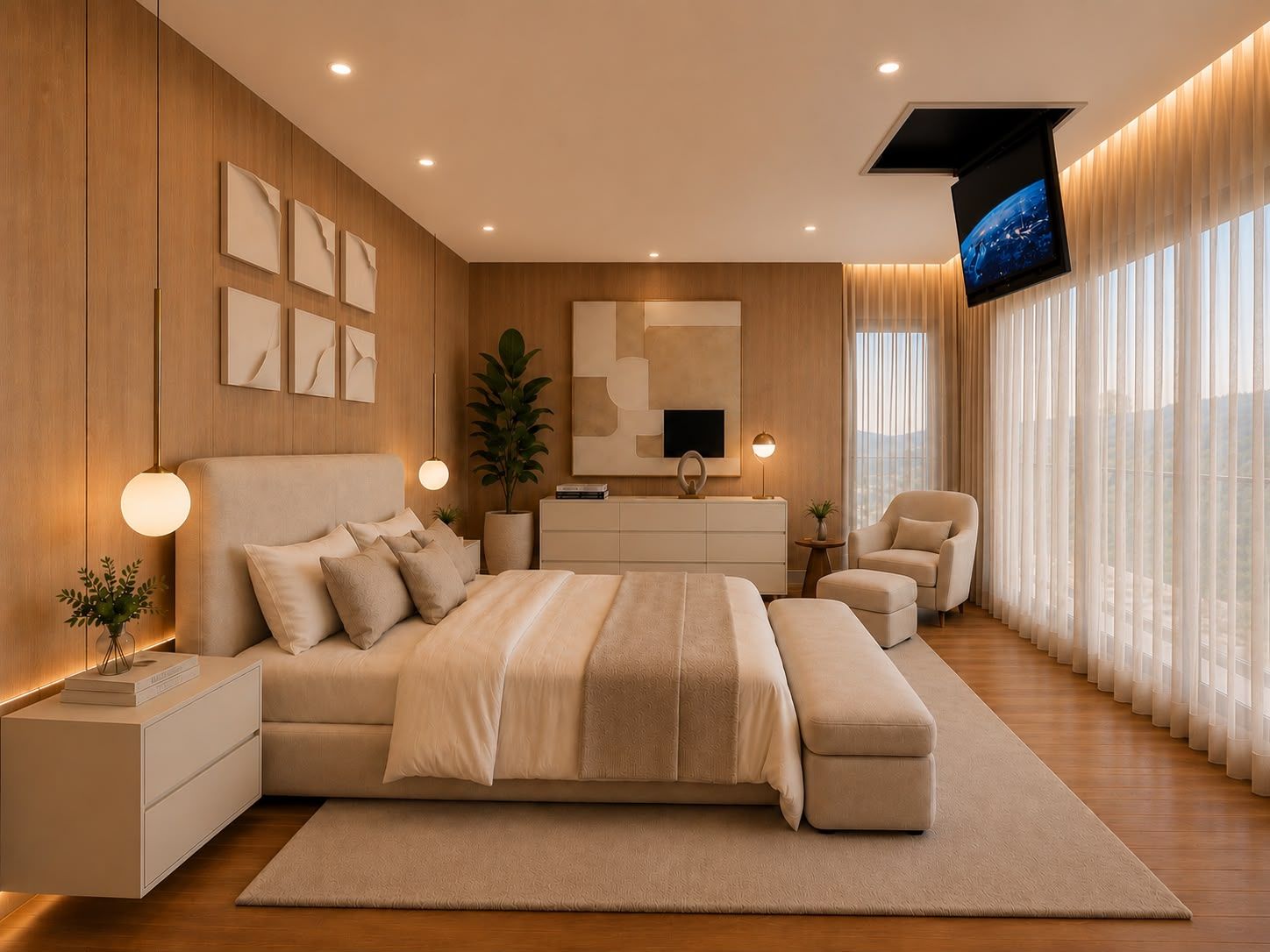 Área de convivência casa à venda em Genesis 2, Alphaville, Santana de Parnaíba — 4 suítes, 535 m² — imagem 6 de 9
