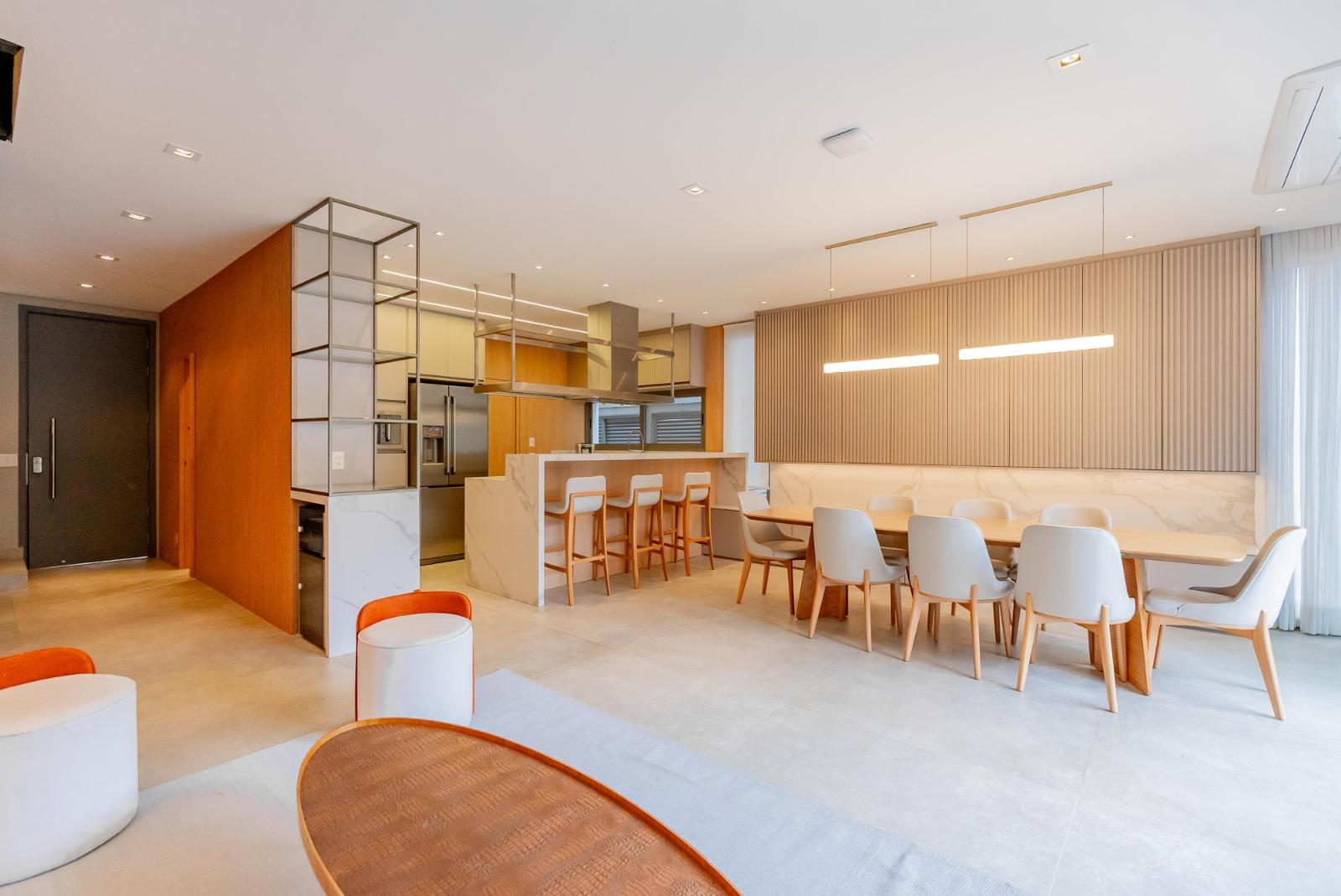 Cozinha e área gourmet casa à venda em Condominio Origem, Alphaville, Santana de Parnaíba — 3 suítes, 200 m² — imagem 3 de 21