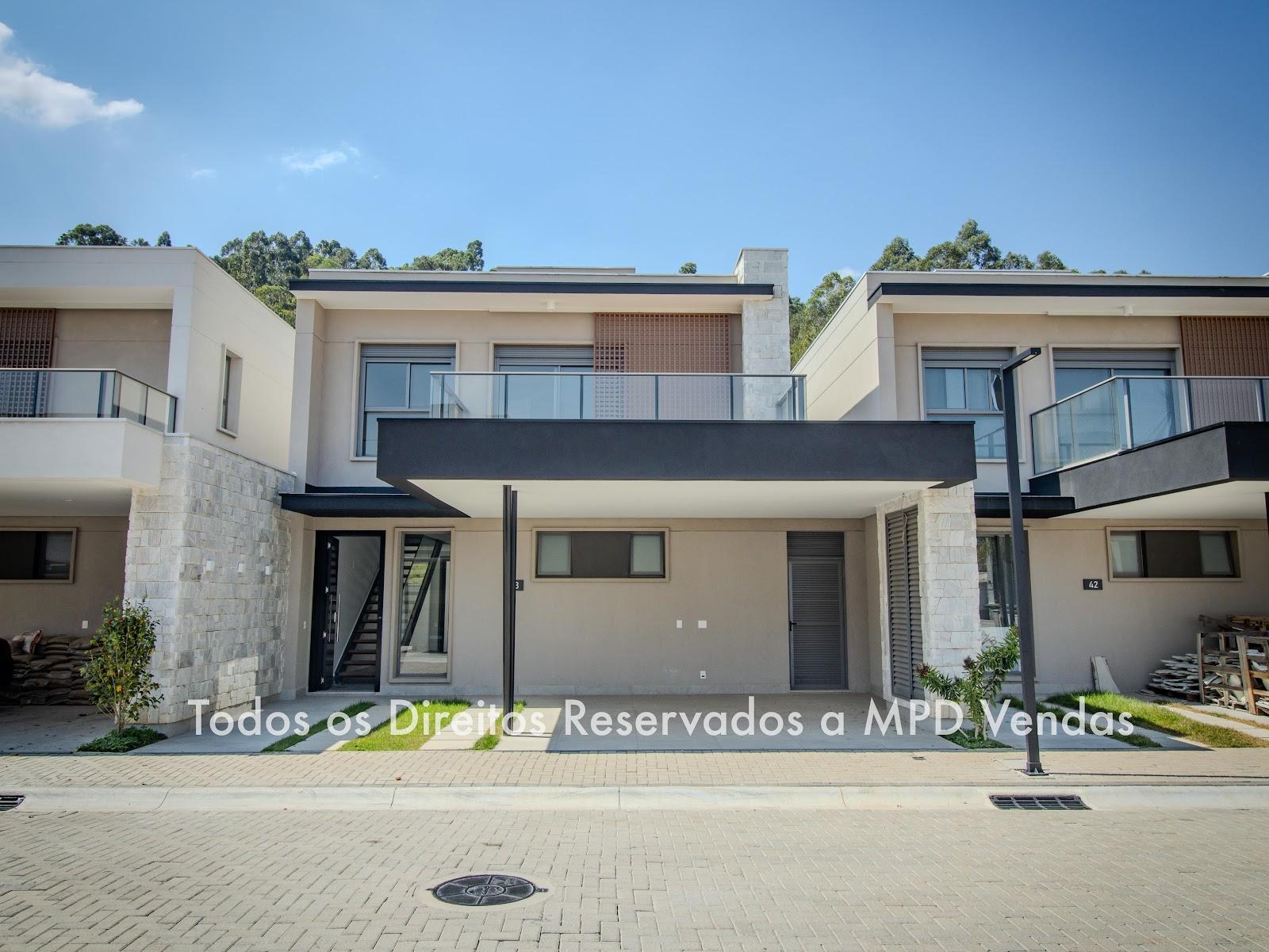 Sala de estar casa à venda em Condominio Singular, Alphaville, Santana de Parnaíba — 3 suítes, 230 m² — imagem 2 de 30