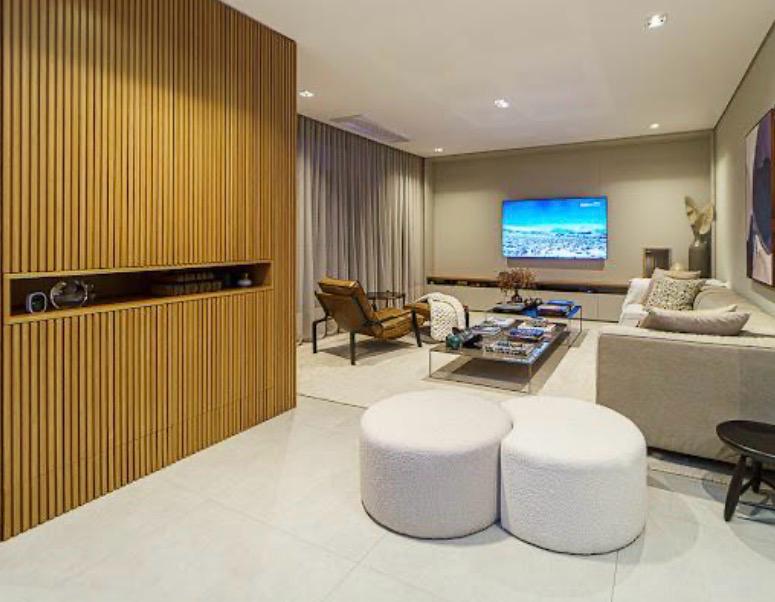 Área de convivência casa à venda em Itahye Residencial, Alphaville, Santana de Parnaíba — 5 suítes, 480 m² — imagem 6 de 9