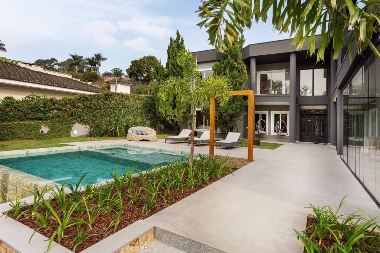 Cozinha e área gourmet casa à venda em Residencial Tambore 1, Alphaville, Barueri — 6 suítes, 780 m² — imagem 3 de 20
