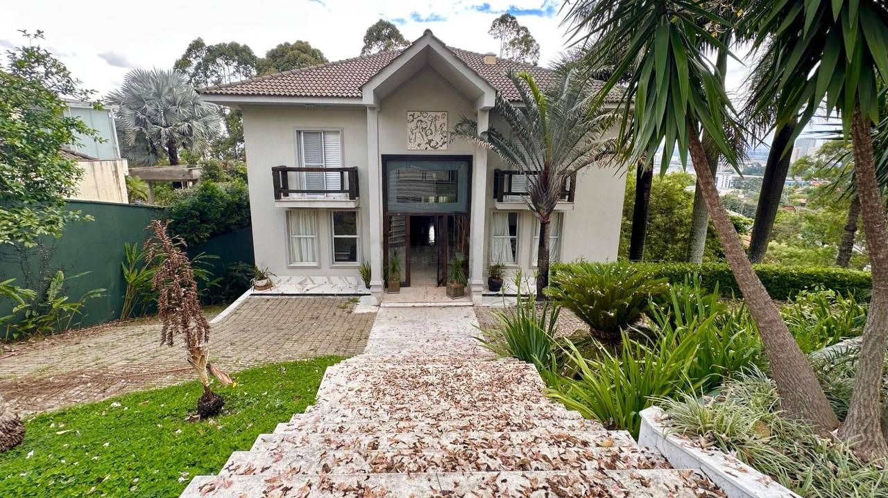 Fachada casa à venda em Residencial Tambore 1, Alphaville, Barueri — 4 suítes, 850 m² — imagem 1 de 20