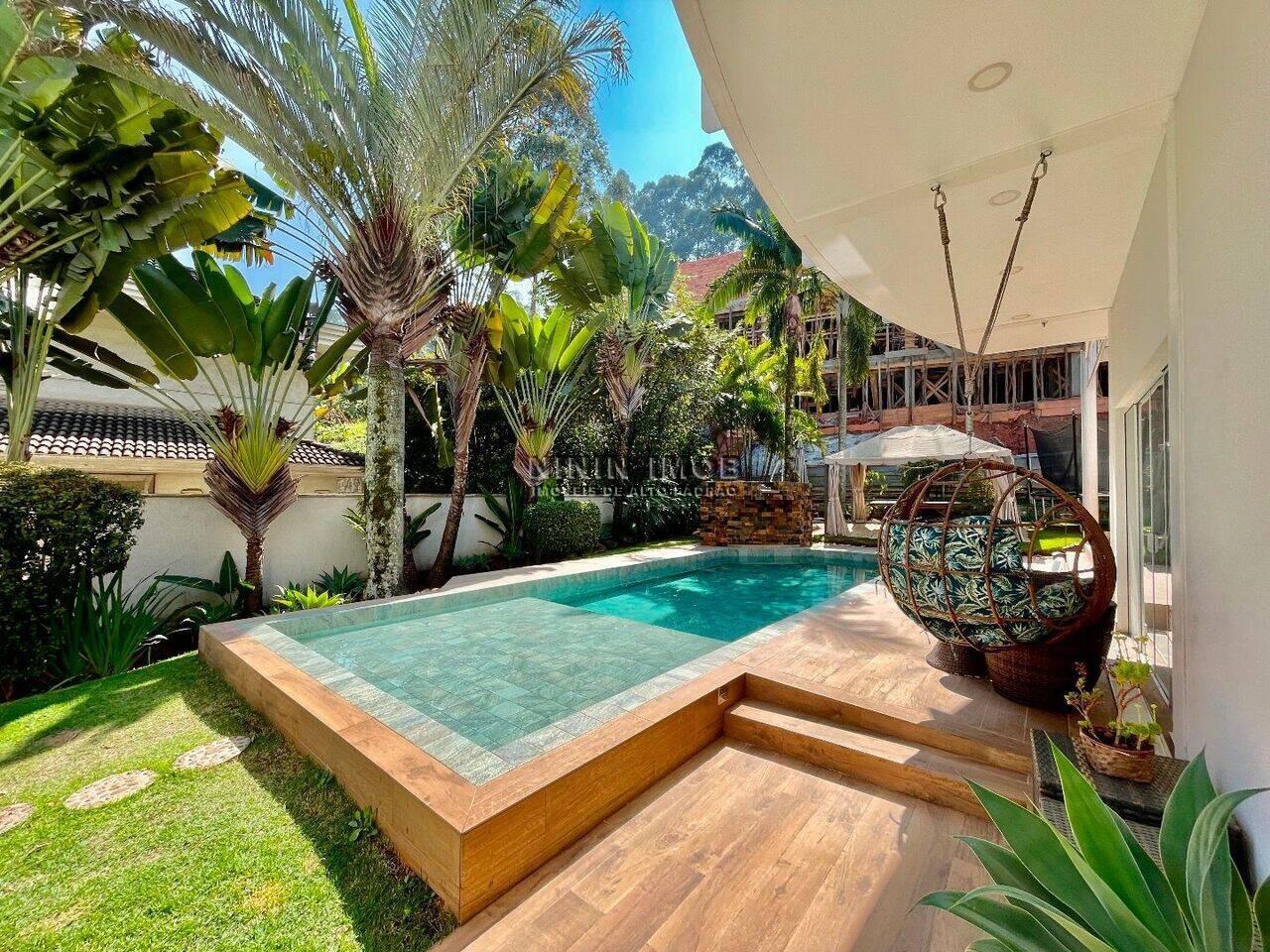 Suíte principal casa à venda em Residencial Tambore 1, Alphaville, Barueri — 4 suítes, 500 m² — imagem 4 de 20