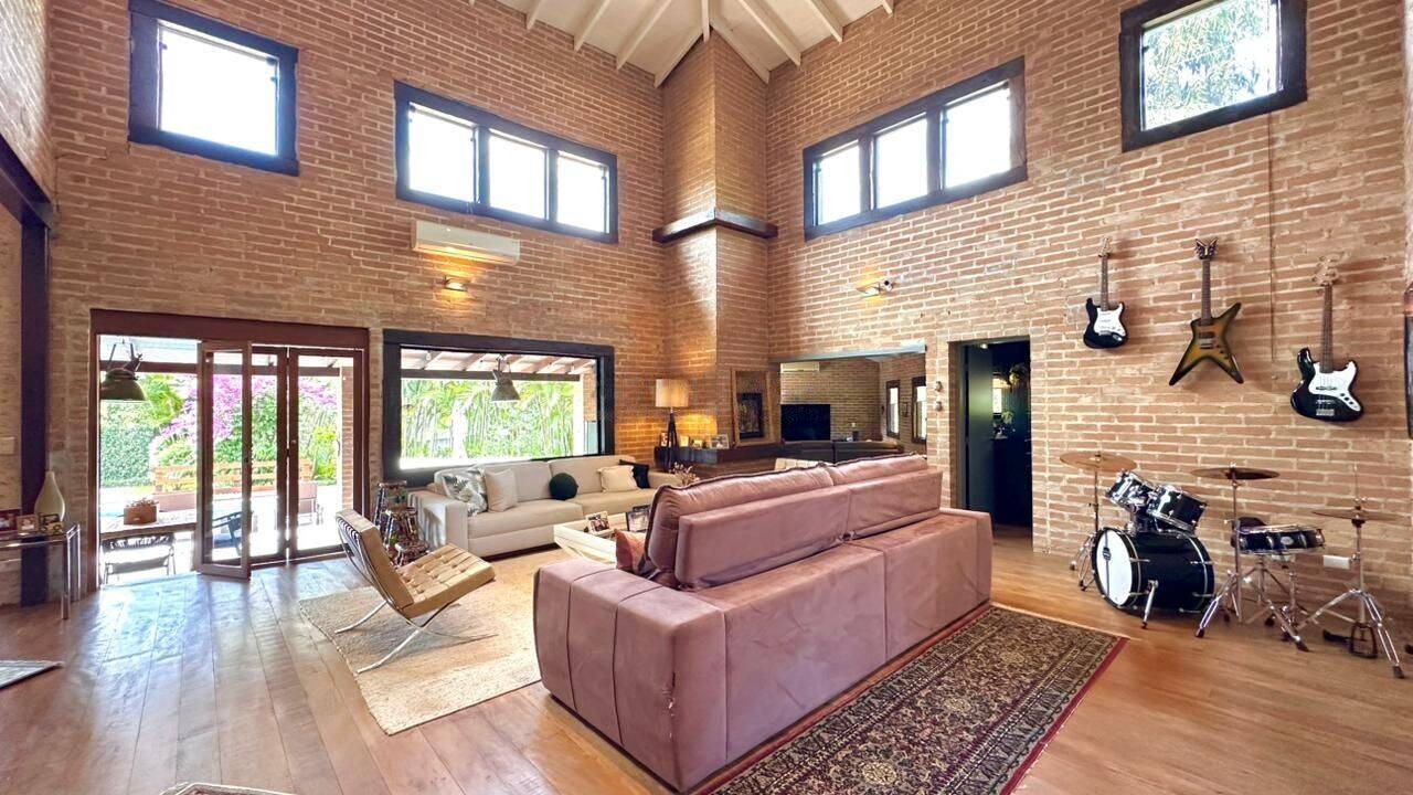 Sala de estar casa à venda em Residencial Tambore 1, Alphaville, Barueri — 3 suítes, 450 m² — imagem 2 de 20