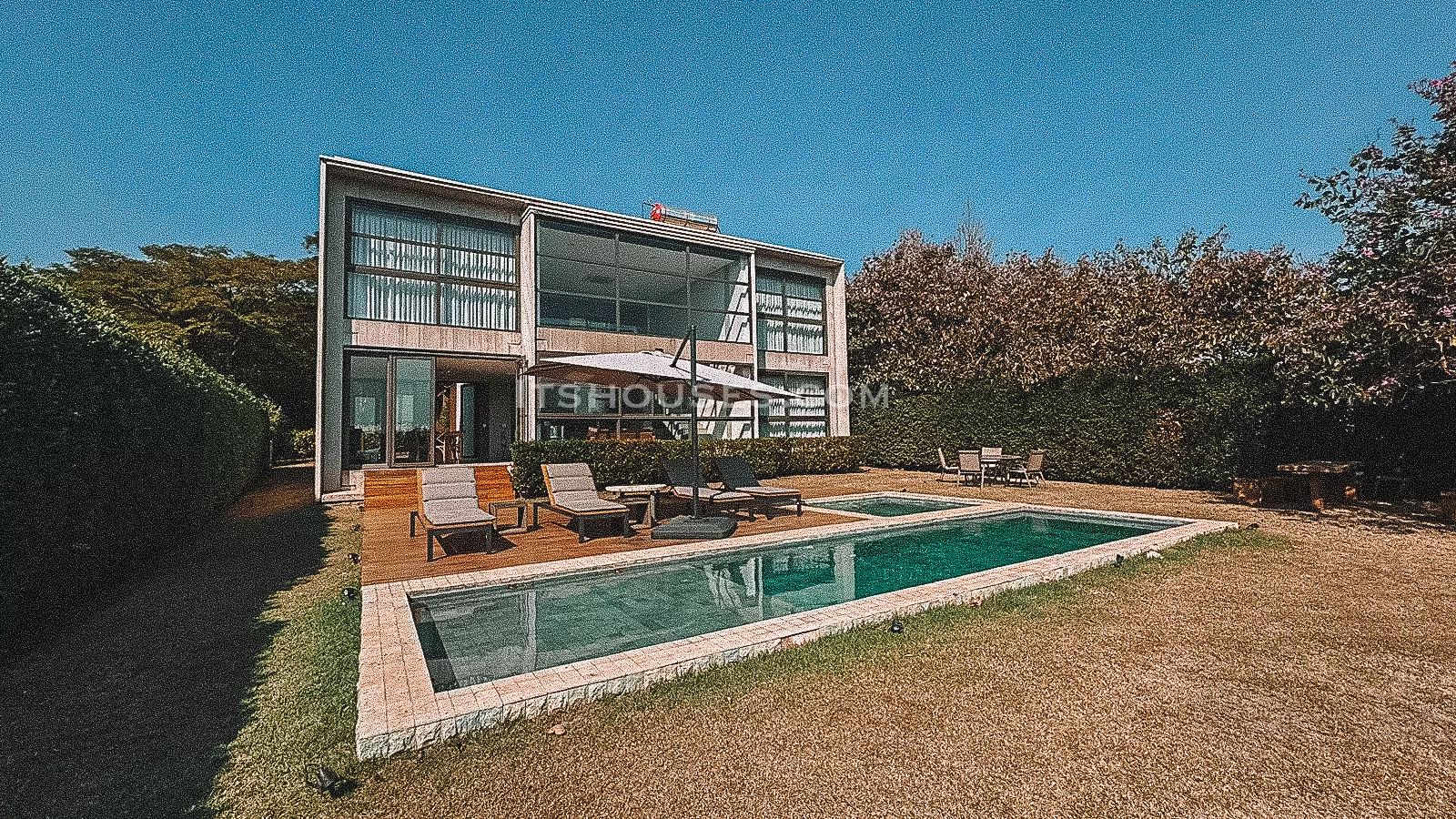 Fachada casa à venda em Fazenda Boa Vista Porto Feliz, Fazenda Boa Vista, Porto Feliz — 3 suítes, 1000 m² — imagem 1 de 20