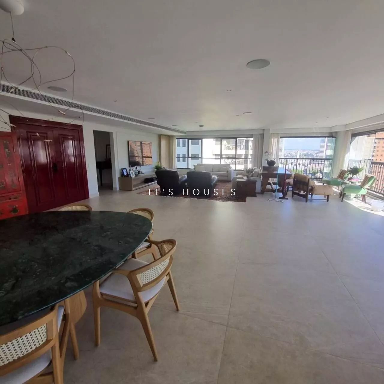 Sala de estar apartamento à venda em Edificio Oiapoque, Alphaville, Barueri — 4 suítes, 360 m² — imagem 2 de 48