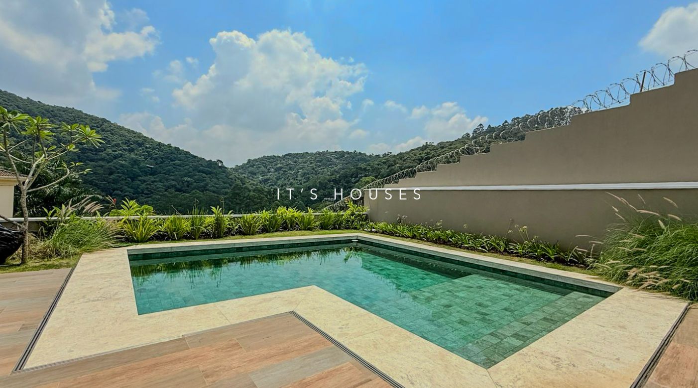Fachada casa à venda em Residencial Tambore 10 , Alphaville, Santana de Parnaíba — 4 suítes, 625 m² — imagem 1 de 12