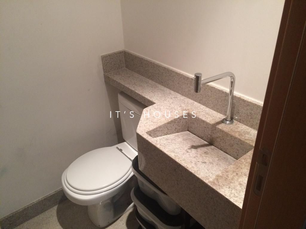 Cozinha e área gourmet flat à venda em Condominio Office Grajau, Alphaville, Barueri — 33 m² — imagem 3 de 7