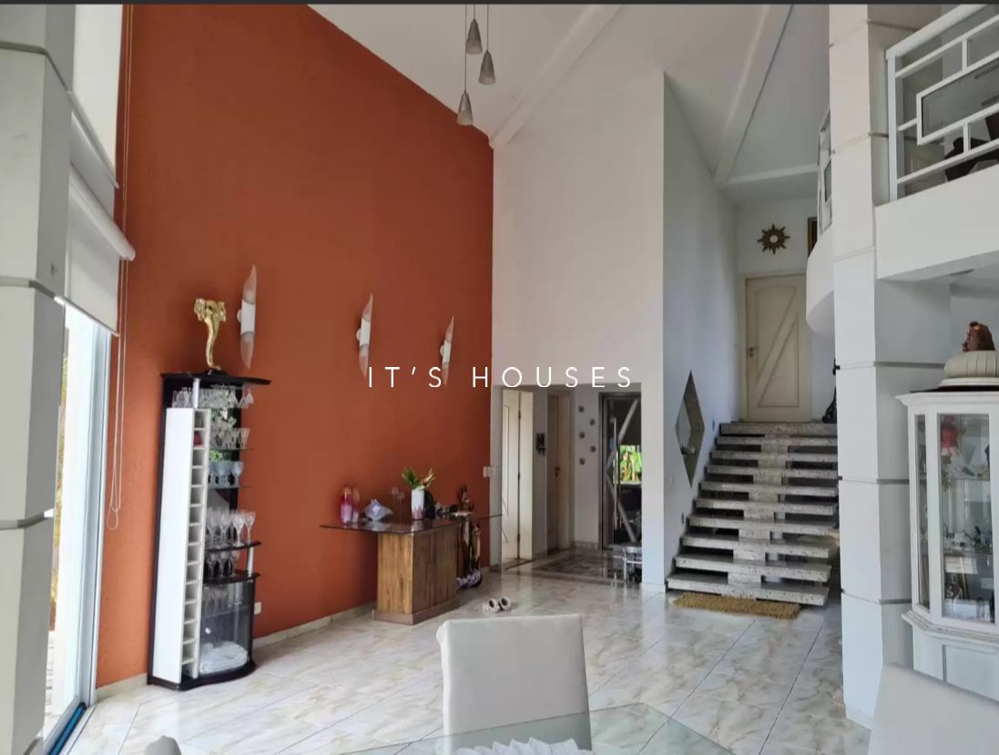 Sala de estar casa à venda em Residencial Tambore 1, Alphaville, Barueri — 4 suítes, 1947 m² — imagem 2 de 8