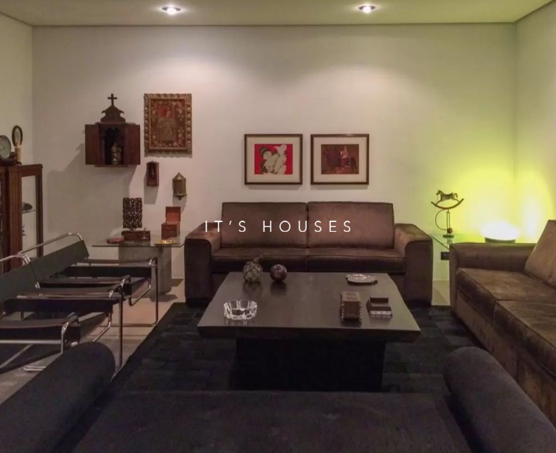 Sala de estar casa à venda em Residencial Tambore 1, Alphaville, Barueri — 3 suítes, 1450 m² — imagem 2 de 3