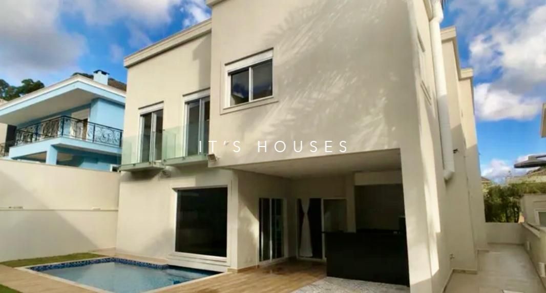 Fachada casa à venda ou para alugar em Villa Solaia , Alphaville, Barueri — 4 suítes, 470 m² — imagem 1 de 26