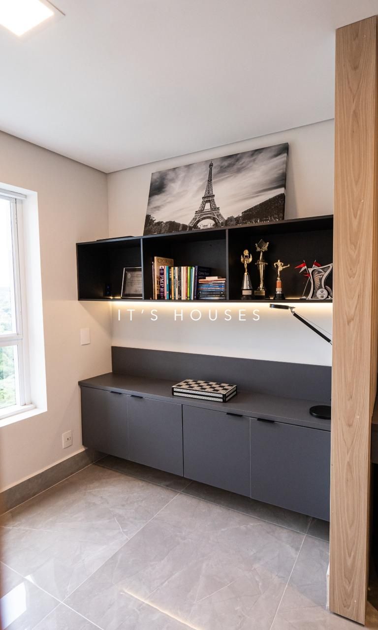 Cozinha e área gourmet apartamento à venda em Novare, Alphaville, Barueri — 1 suíte, 70 m² — imagem 3 de 13