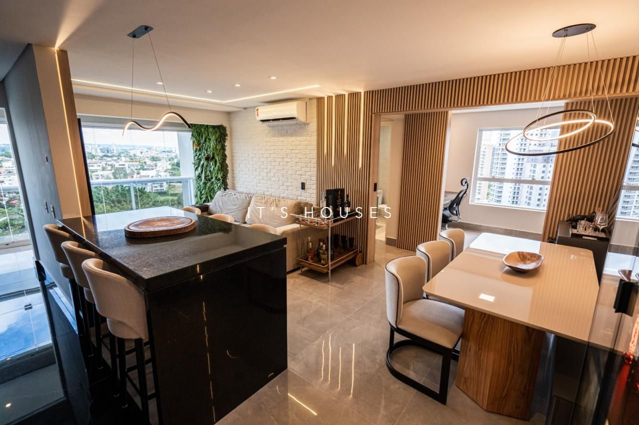 Área de convivência apartamento à venda em Novare, Alphaville, Barueri — 1 suíte, 70 m² — imagem 6 de 13