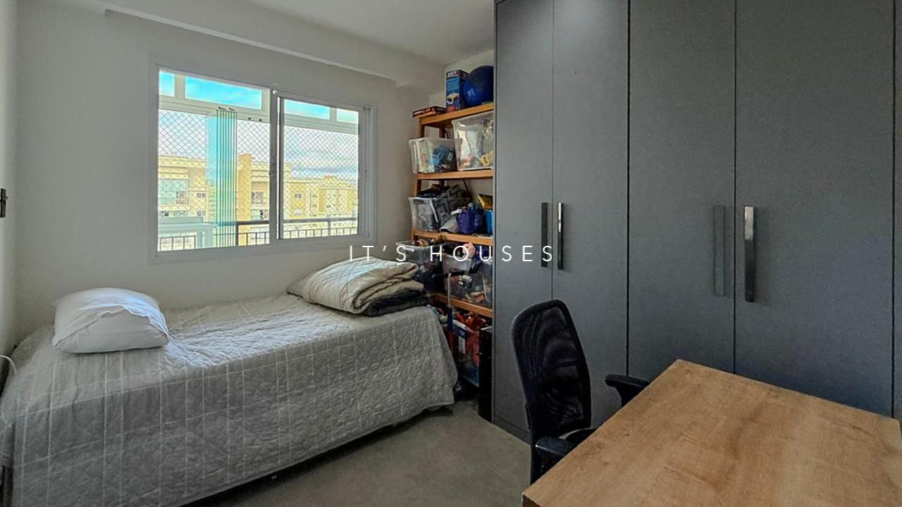 Suíte principal apartamento à venda em Alpha Vita, Alphaville, Santana de Parnaíba — 1 suíte, 110 m² — imagem 4 de 15