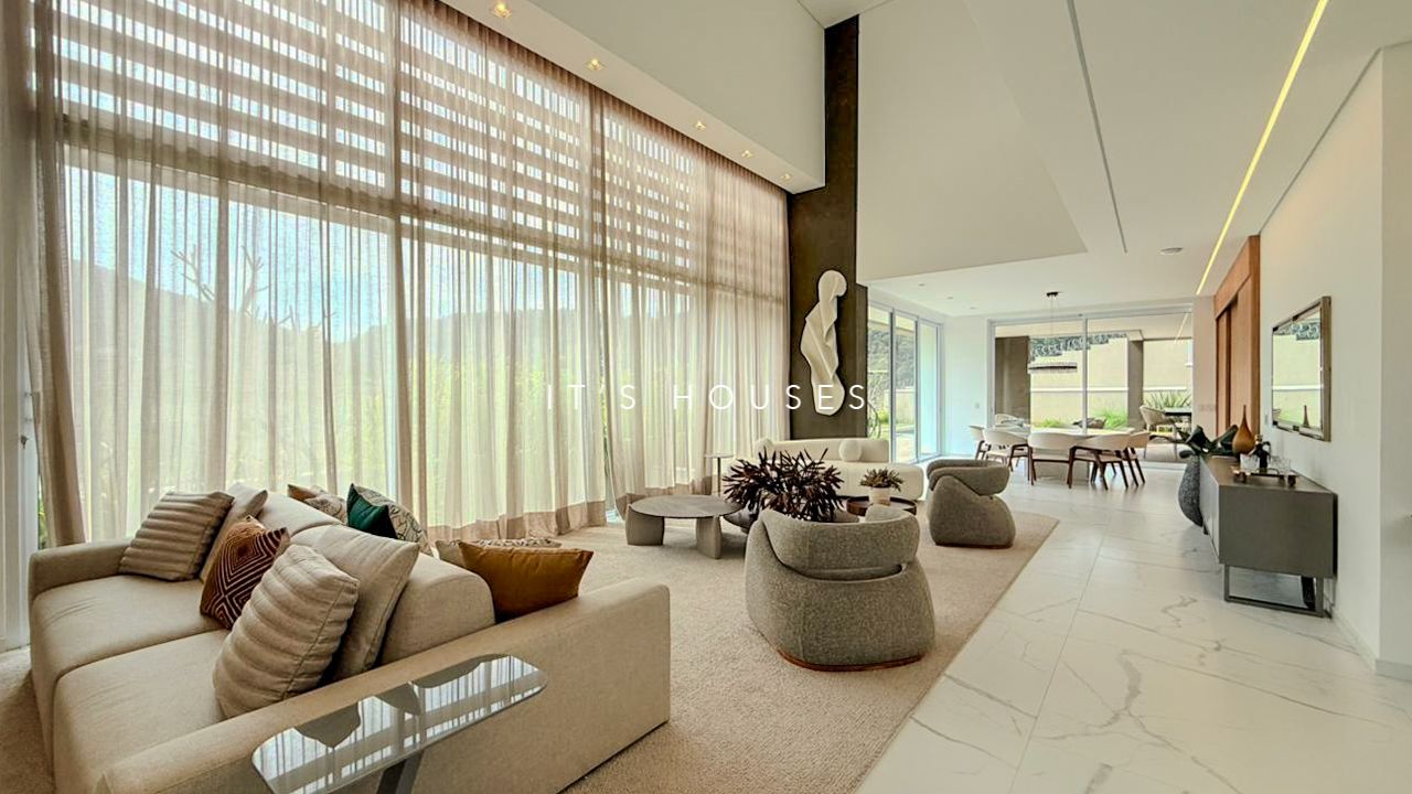 Cozinha e área gourmet casa à venda em Residencial Tambore 10 , Alphaville, Santana de Parnaíba — 4 suítes, 540 m² — imagem 3 de 20