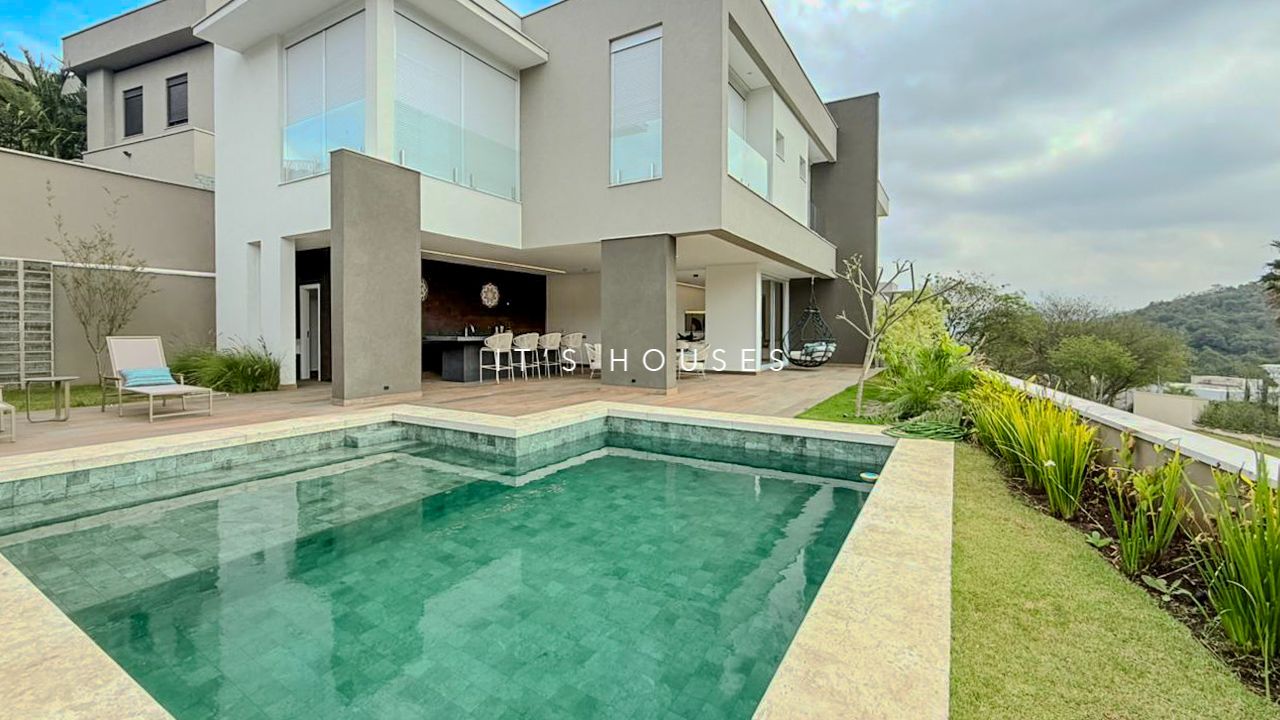 Sala de estar casa à venda em Residencial Tambore 10 , Alphaville, Santana de Parnaíba — 4 suítes, 540 m² — imagem 2 de 20