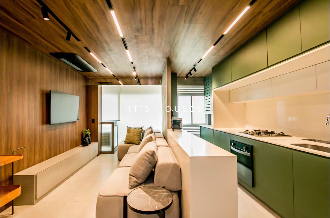 Área de convivência apartamento para alugar em Wi House, Alphaville, Barueri — 1 suíte, 50 m² — imagem 6 de 29